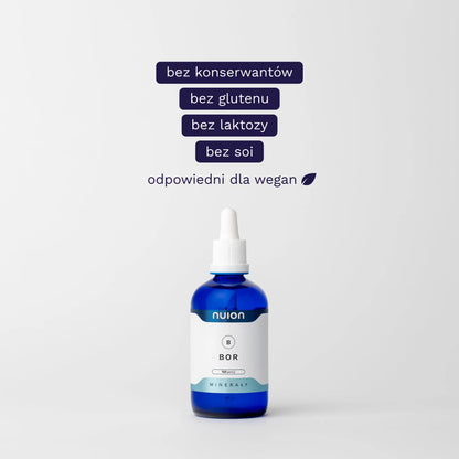 BOR W PŁYNIE 100 ML NUION PUROMEDICA