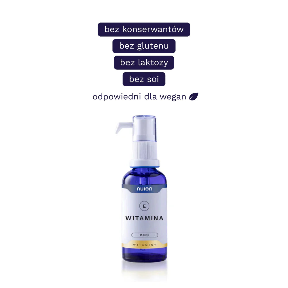 Witamina E NUION Puromedica 95 porcji