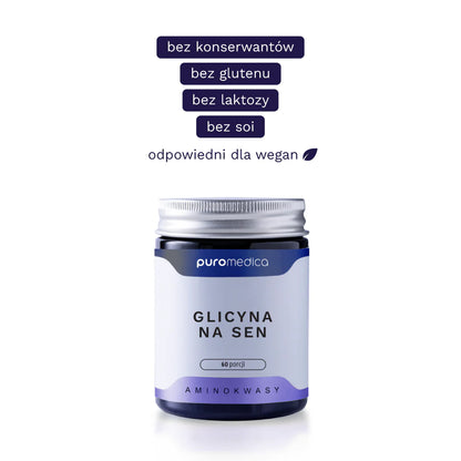 Glicyna na sen PUROMEDICA 1000 MG