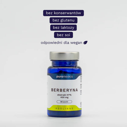 Berberyna HCl Puromedica 60 kapsułek