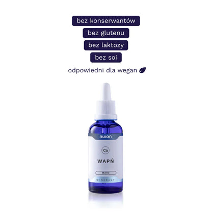 Wapń W PŁYNIE 50 ML  NUION