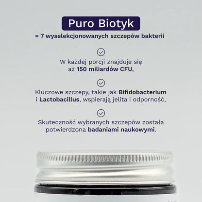 Puro Biotyk PROBIOTYK PUROMEDICA 150 MLD CFU