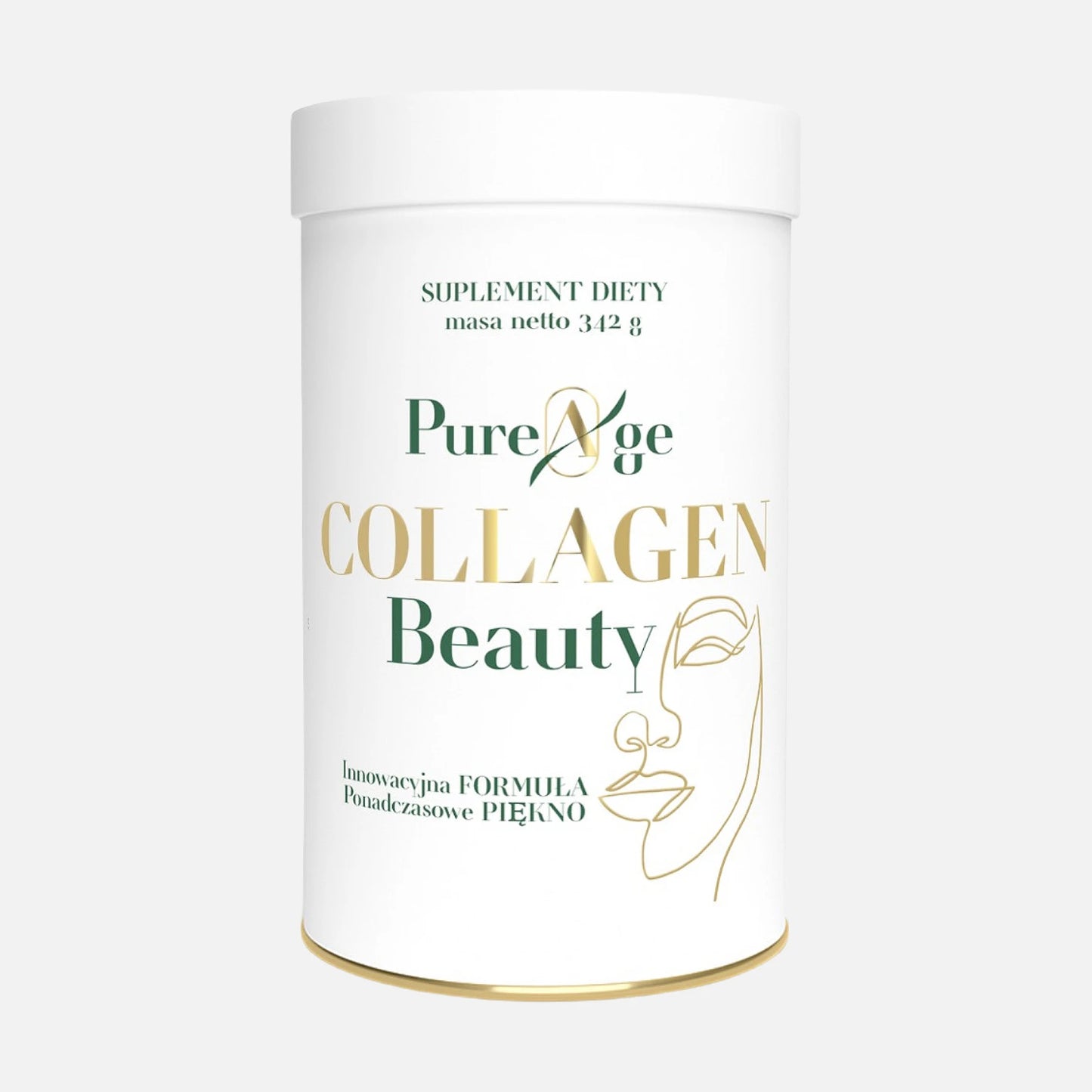 Collagen Beauty hydrolizat kolagenu rybiego VERISOL® F, witaminę C i cynk 342 gramy 30 porcji