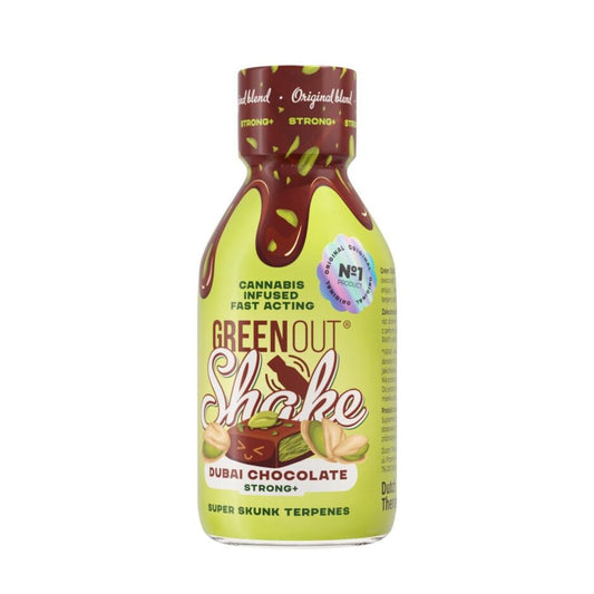 Shot Green Out® Shake, Dubai Chocolate 200 ml strong+