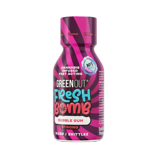 Green Out Shot Green Out® Fresh Bomb Bubble Gum strong