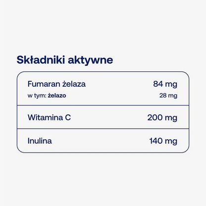 Formeds BICAPS ferr C żelazo 60 kapsułek