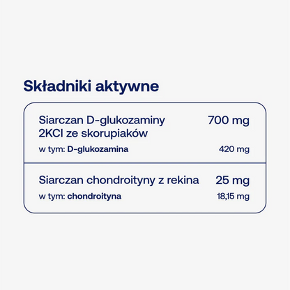 Formeds BICAPS glucosamine glukozamina i Chondroityna 60 kapsułek