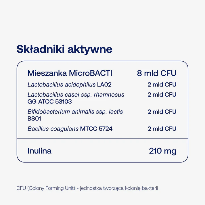 BICAPS microbacti 60 KAPSUŁEK