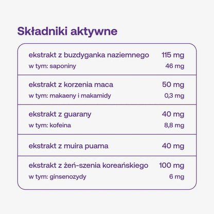 Formeds Libido men plus 60 kapsułek