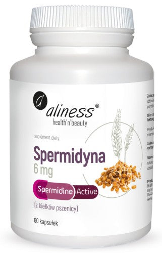 Spermidyna Active 6 mg x 60 Vege caps Aliness