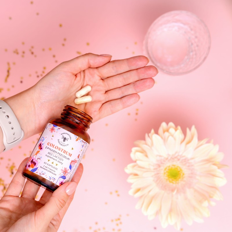 Colostrum z pyłkiem pszczelim PASIEKA SADOWSKICH