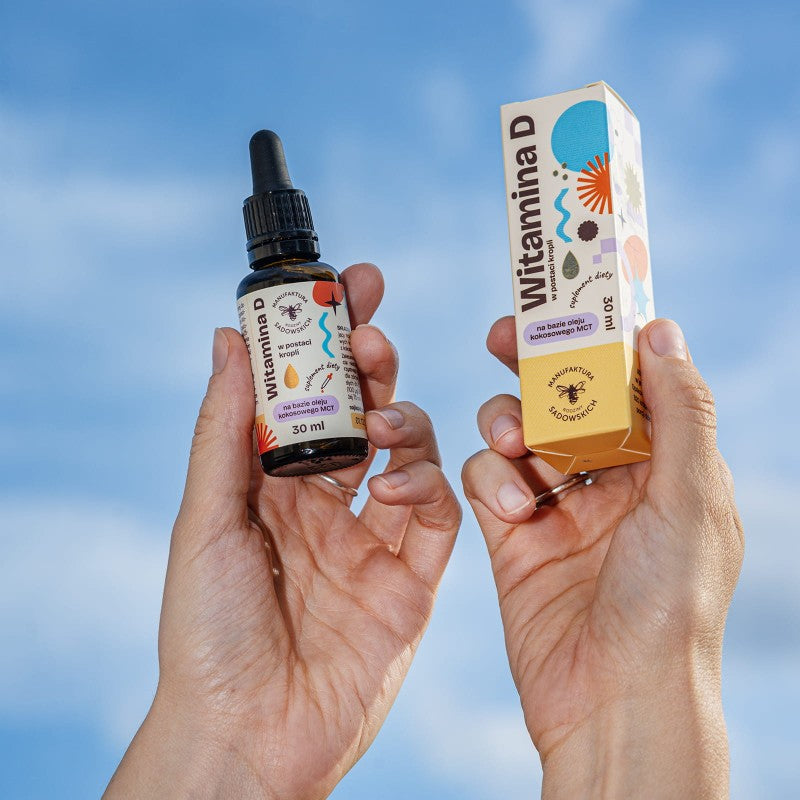Witamina D dla dorosłych - w kropelkach  PASIEKA SADOWSKICH