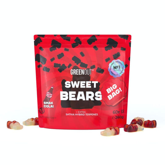 Green Out Żelki Green Out® Sweet Bears Cola Big Bag
